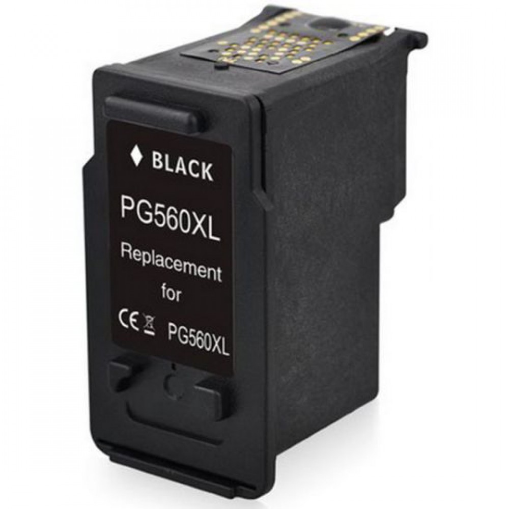 Μελάνι CANON Συμβατό PG-560XL (3712C001) Σελίδες:500 Black Αναλώσιμα Εκτυπωτών