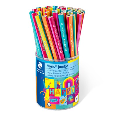 STAEDTLER ΧΡΩΜΑΤΙΣΤΑ ΜΟΛΥΒΙΑ JUMBO 119 NORIS HAPPY 48 TEM