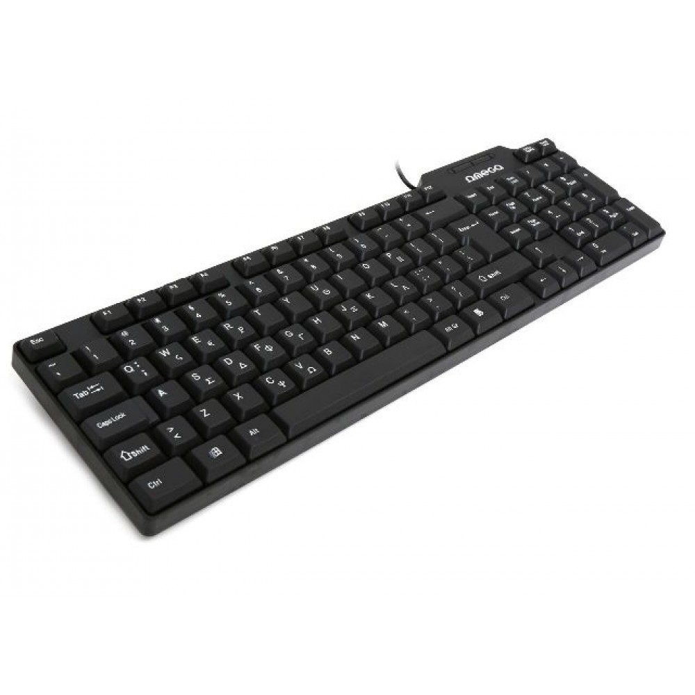 OMEGA KEYBOARD ΕΝΣΥΡΜΑΤΟ GR BLACK USB (42662) Τεχνολογία 