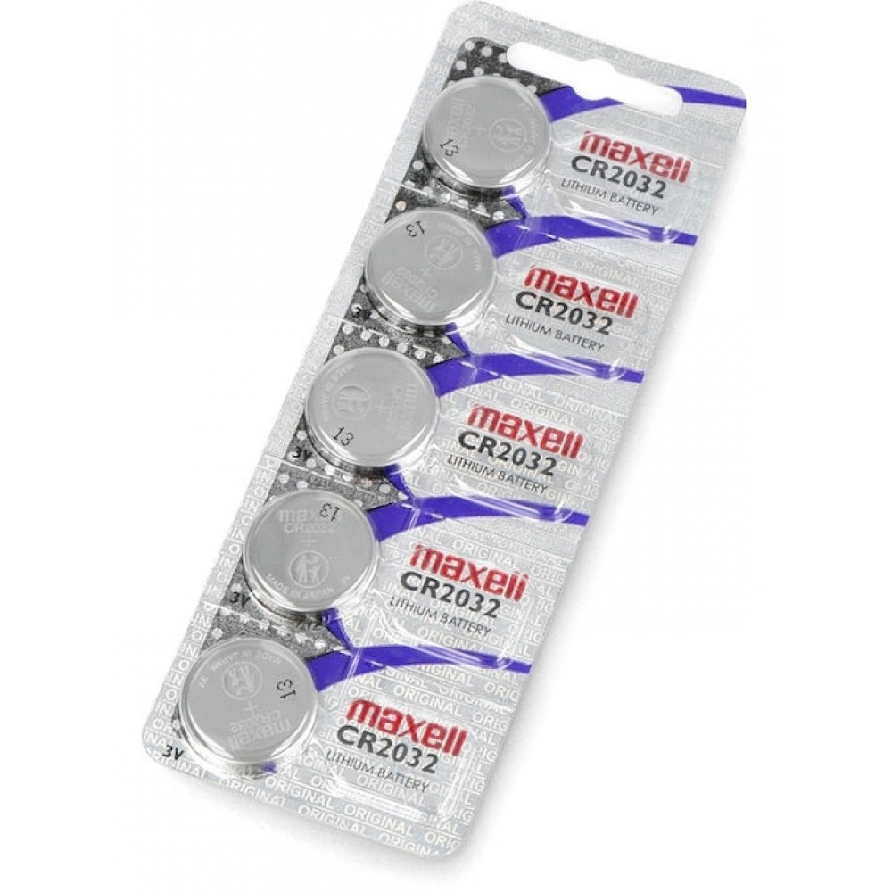 MAXELL ΜΠΑΤΑΡΙΕΣ ΛΙΘΙΟΥ ΣΤΡ.3V CR2032, 5 TEM Τεχνολογία 