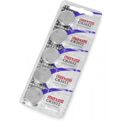 MAXELL ΜΠΑΤΑΡΙΕΣ ΛΙΘΙΟΥ ΣΤΡ.3V CR2032, 5 TEM